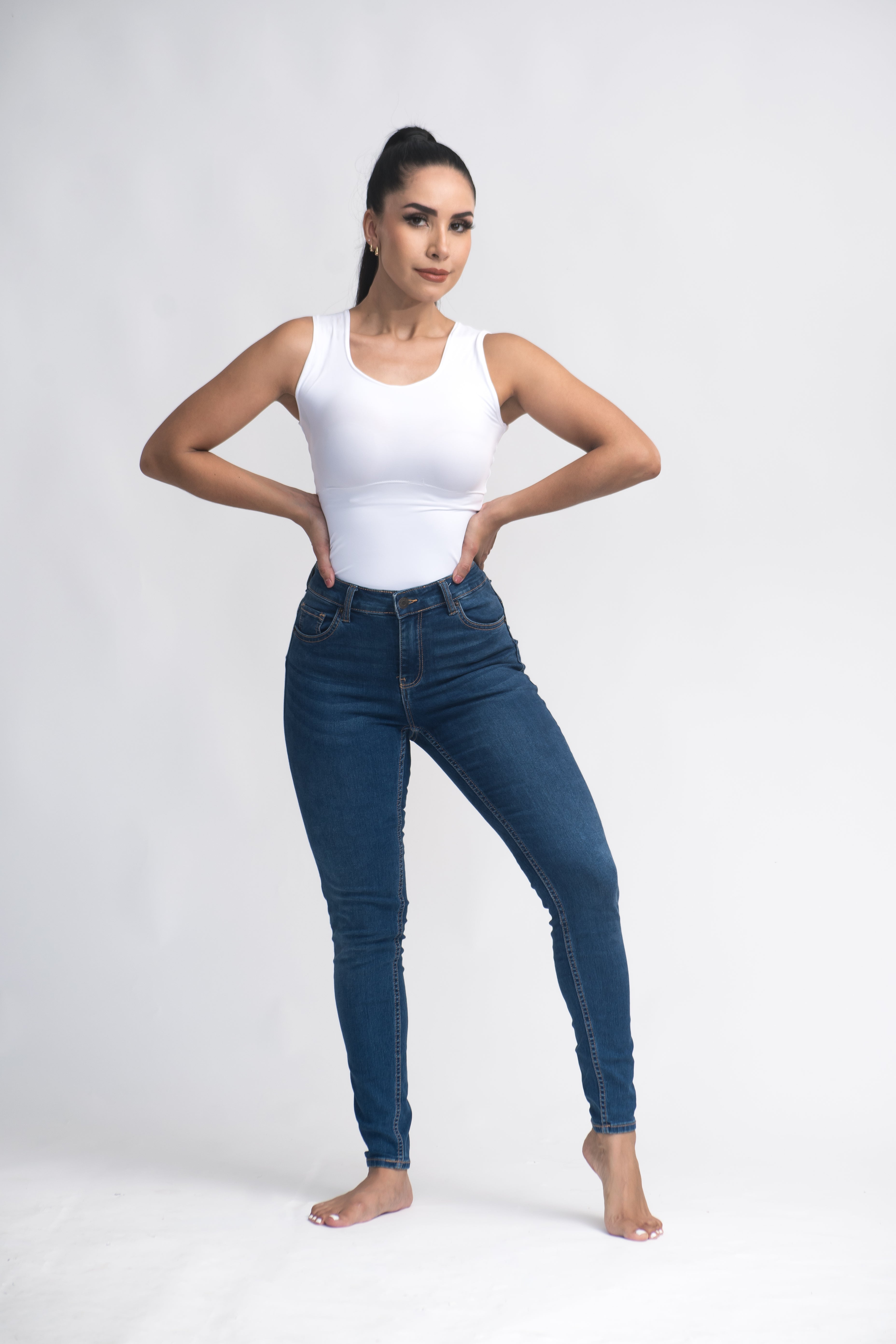 Body Reductor blanco tirantes
