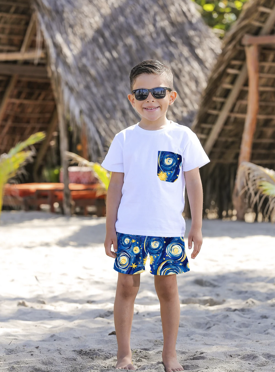 Personalized boy's T-shirt Cosmo