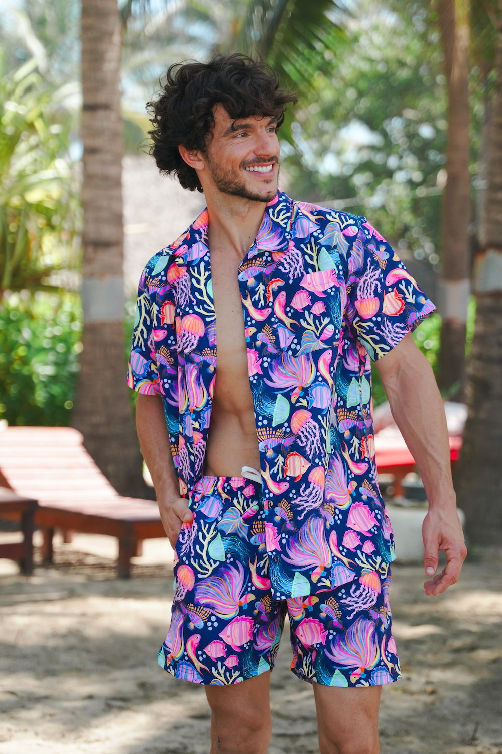 Caballero camisa Arrecife