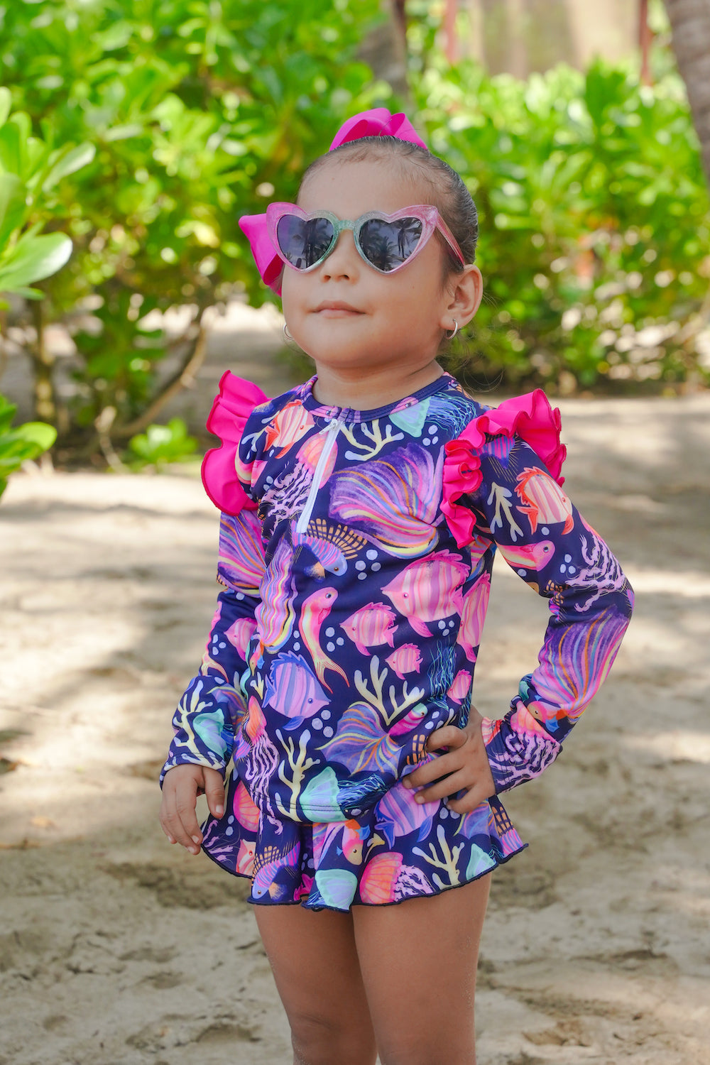 Traje de baño niña Arrecife