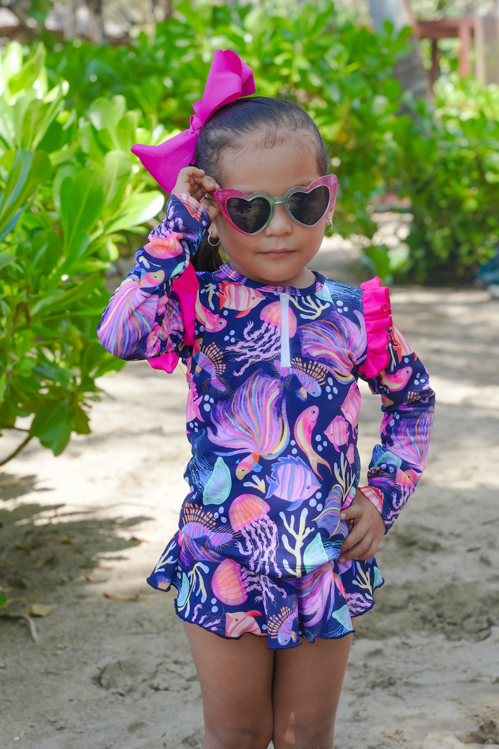 Traje de baño niña Arrecife