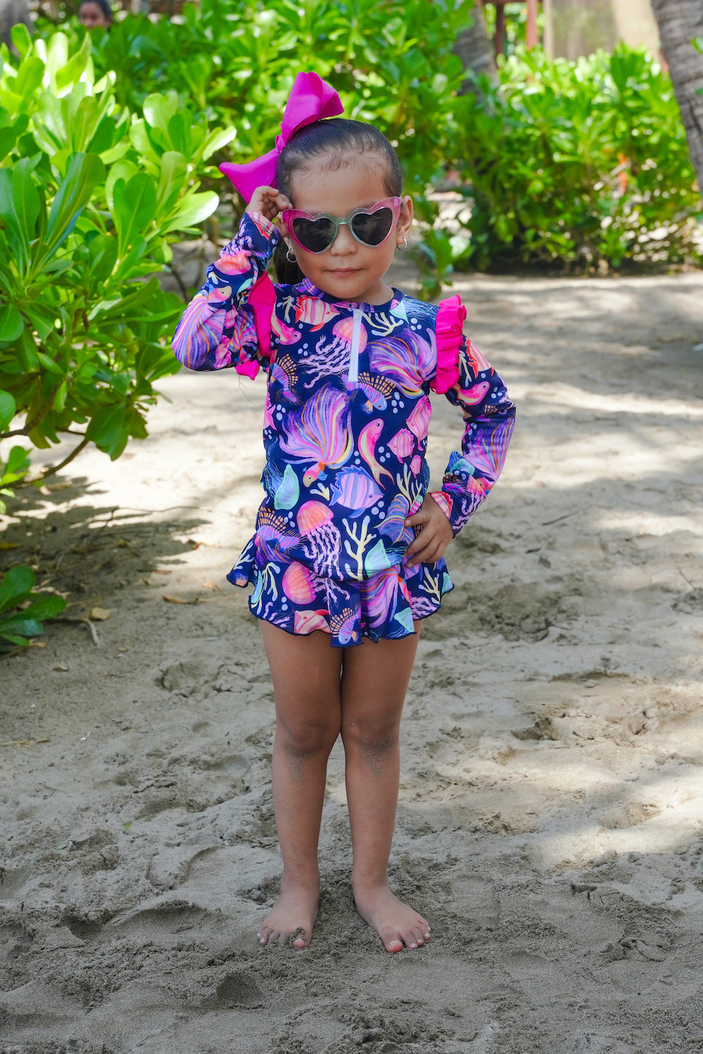 Traje de baño niña Arrecife