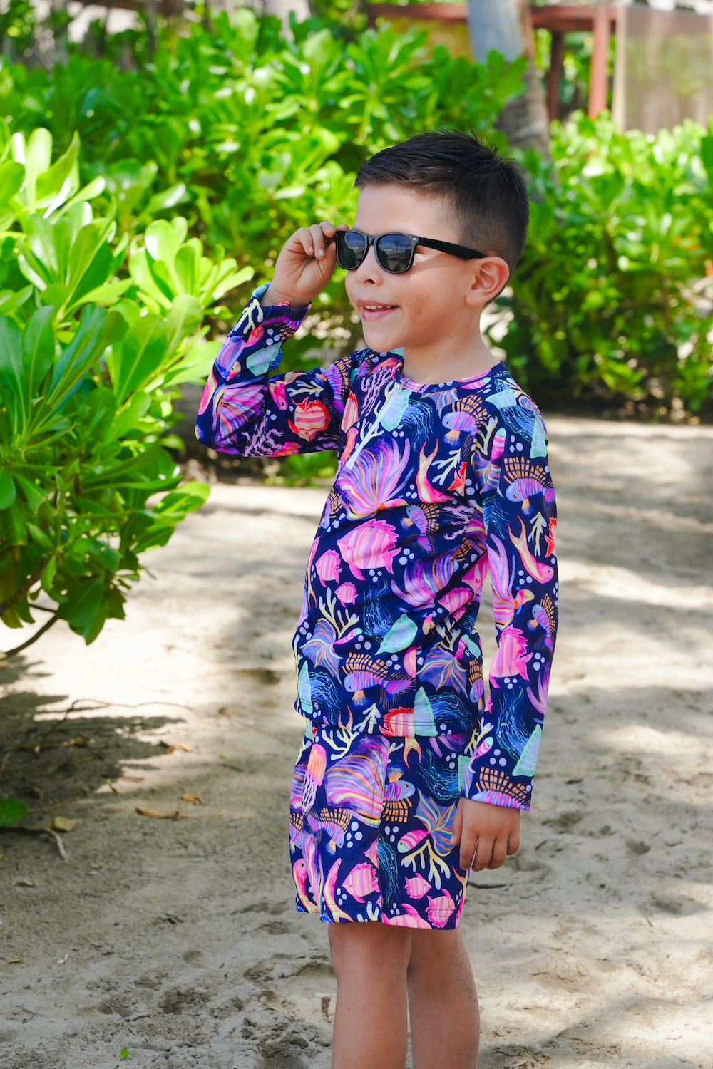 Traje de baño niño short Arrecife