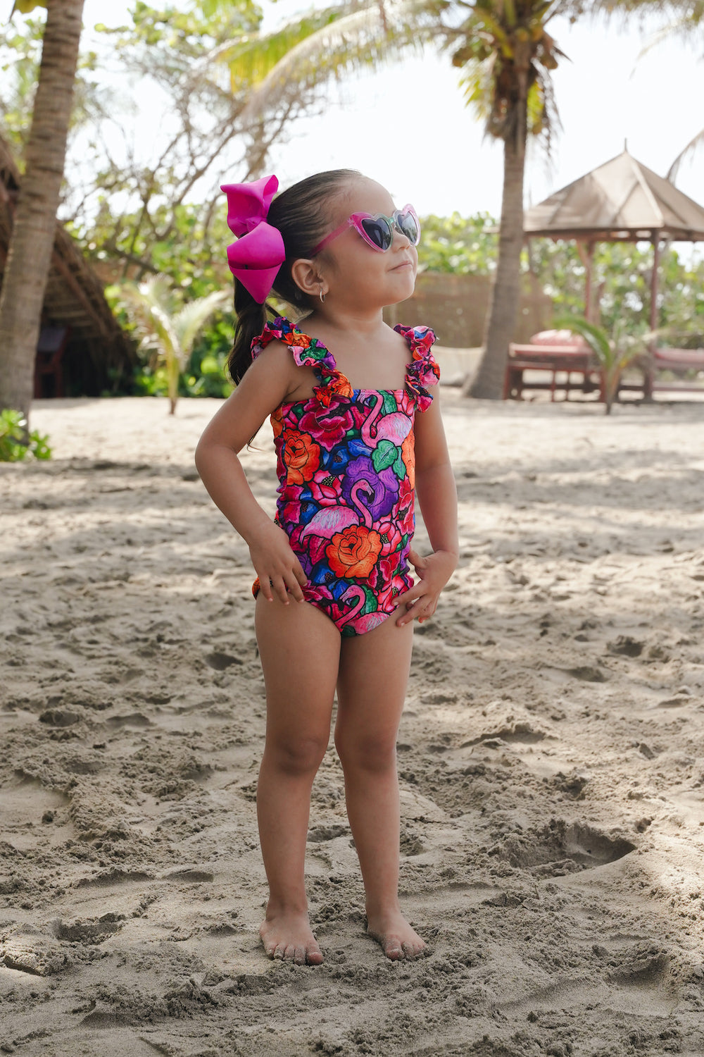 Traje de baño niña Tehuana Tropical