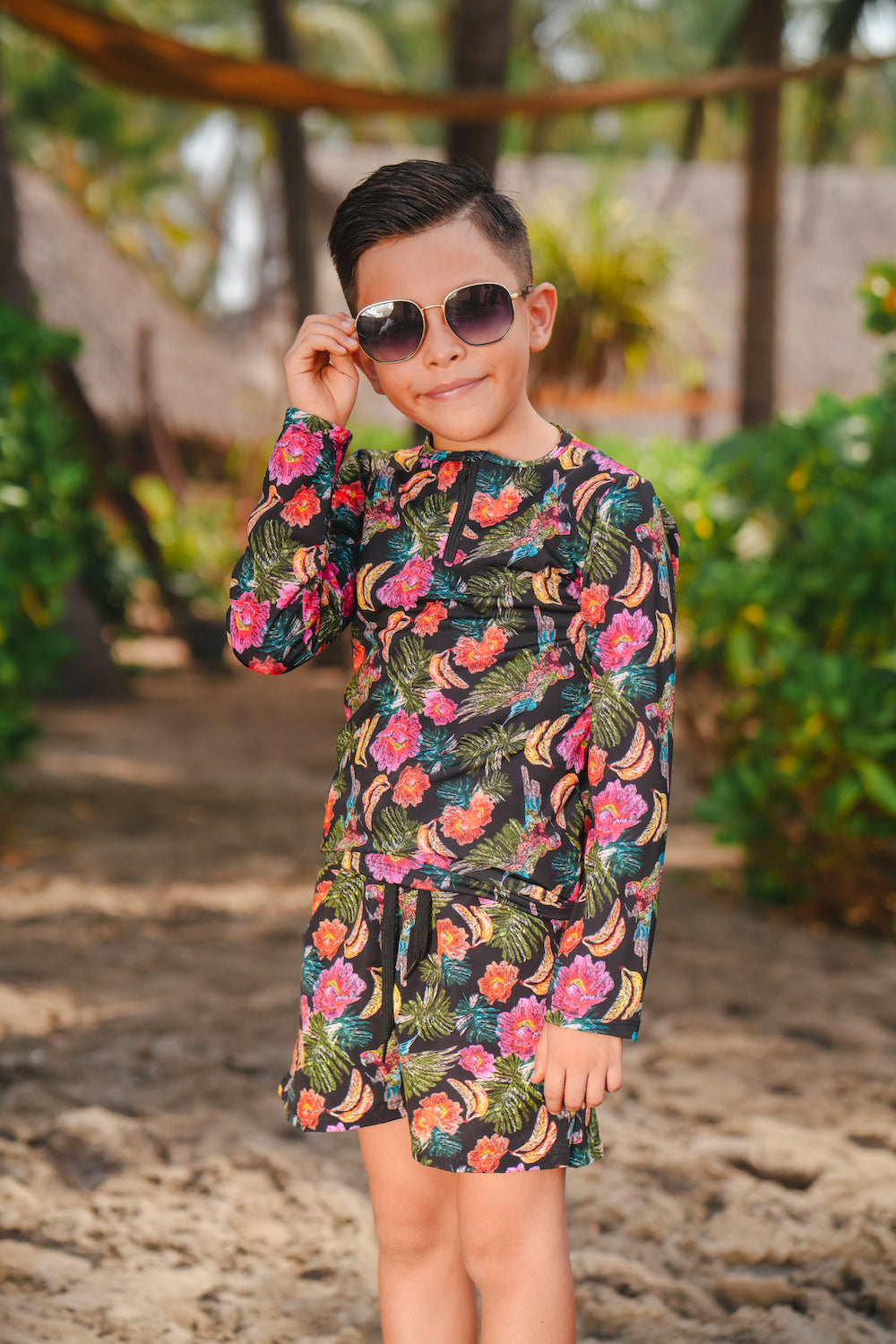 Amalfi kid's rashguard - The shorts are sold separately
