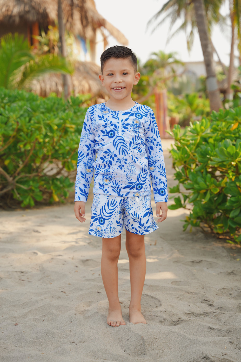 Amalfi kid's rashguard - The shorts are sold separately