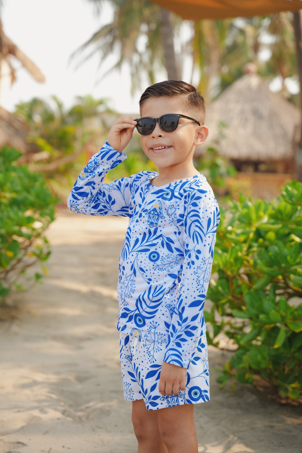 Amalfi kid's rashguard - The shorts are sold separately