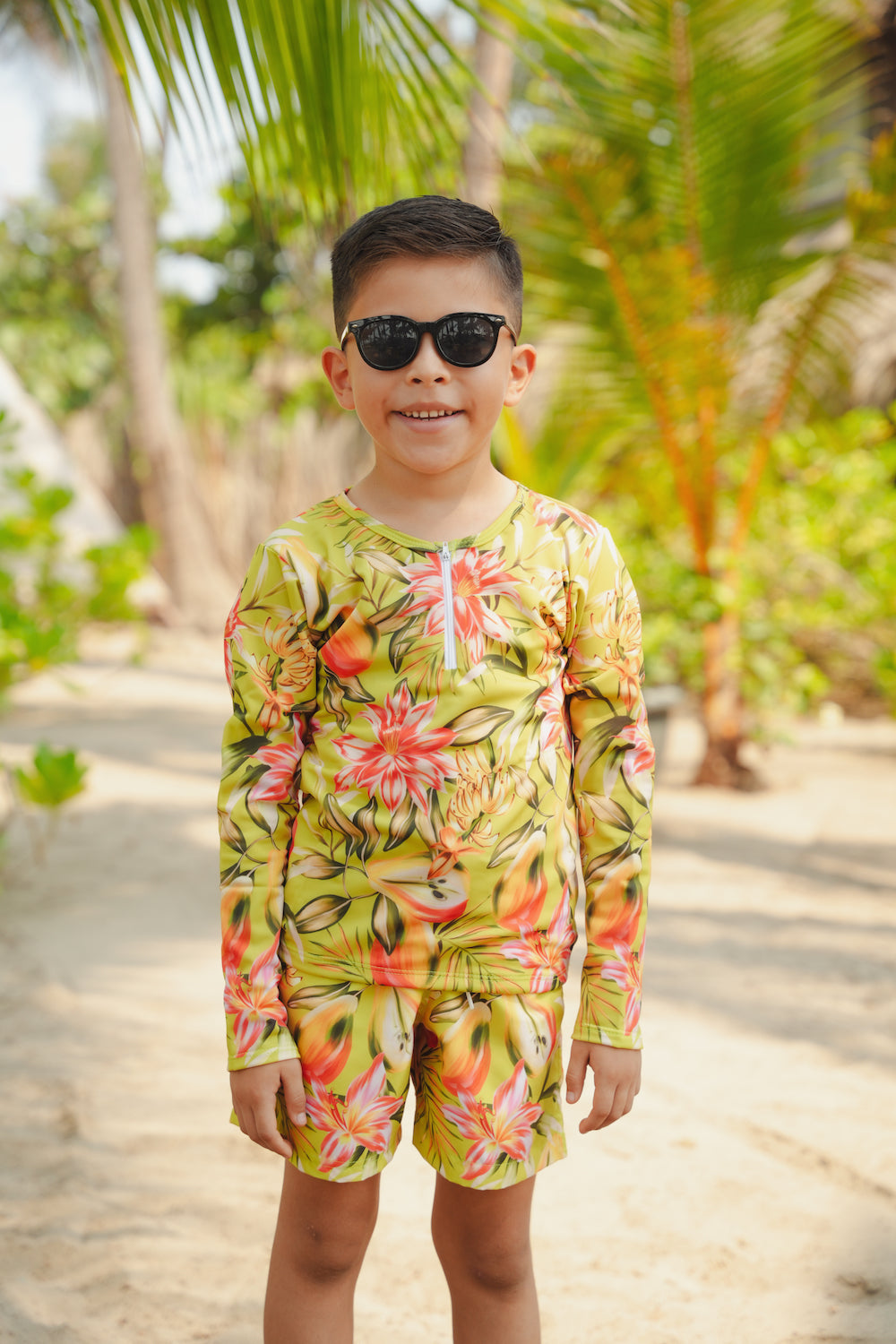 Amalfi kid's rashguard - The shorts are sold separately