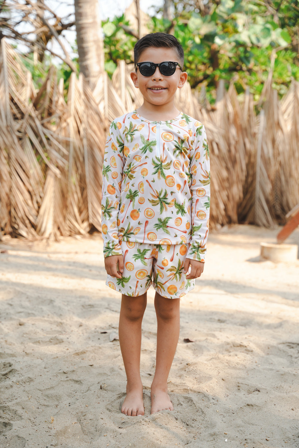 Aloha boy short swimsuit