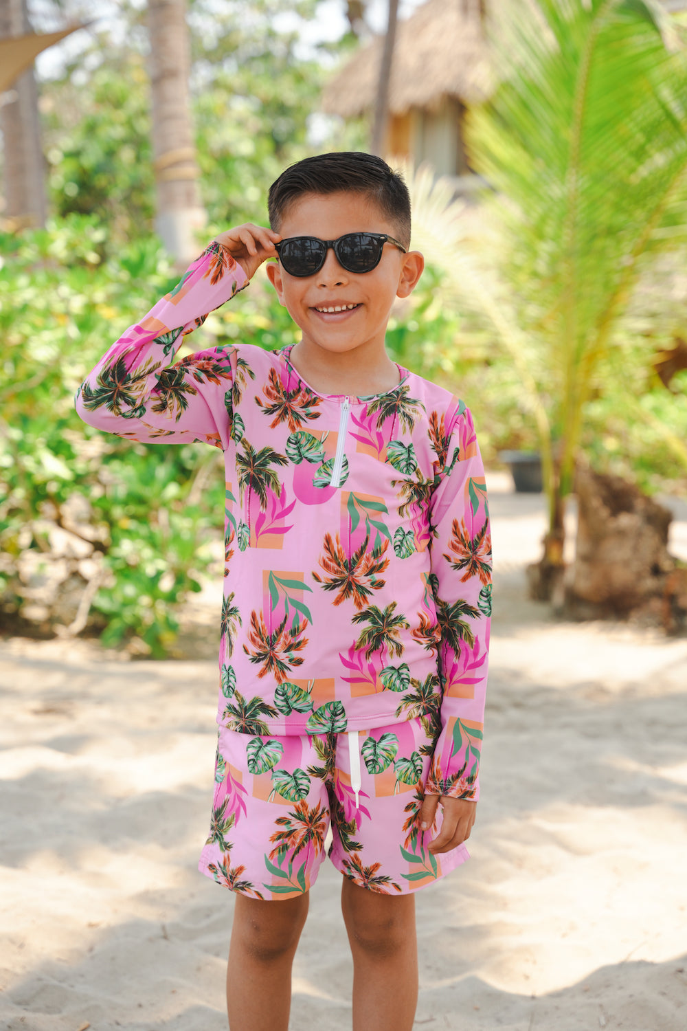 Amalfi kid's rashguard - The shorts are sold separately