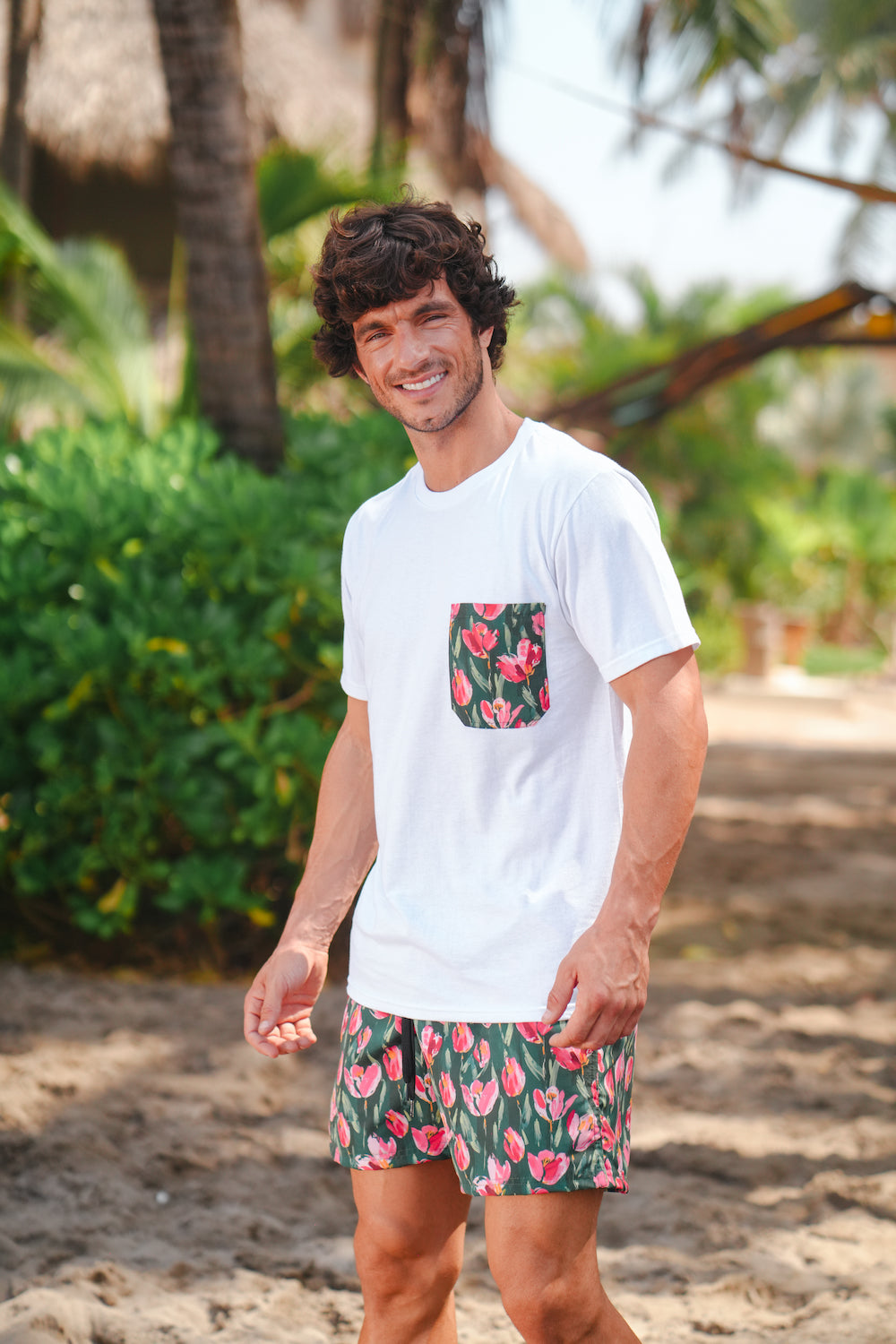 Playera personalizada caballero Tulipán