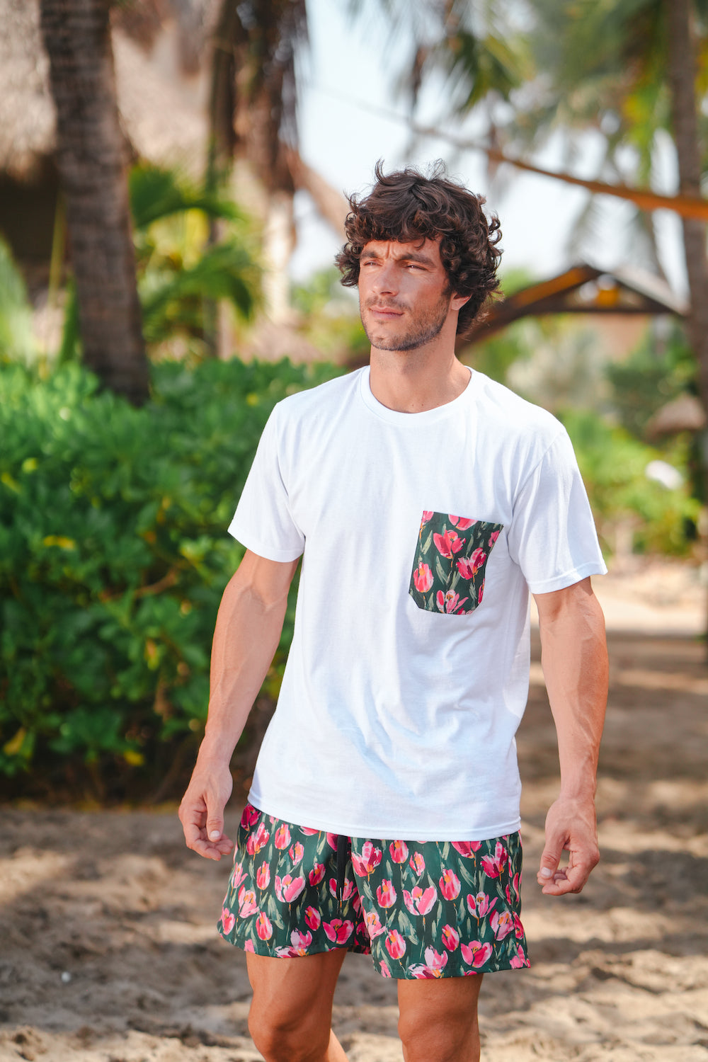 Playera personalizada caballero Tulipán