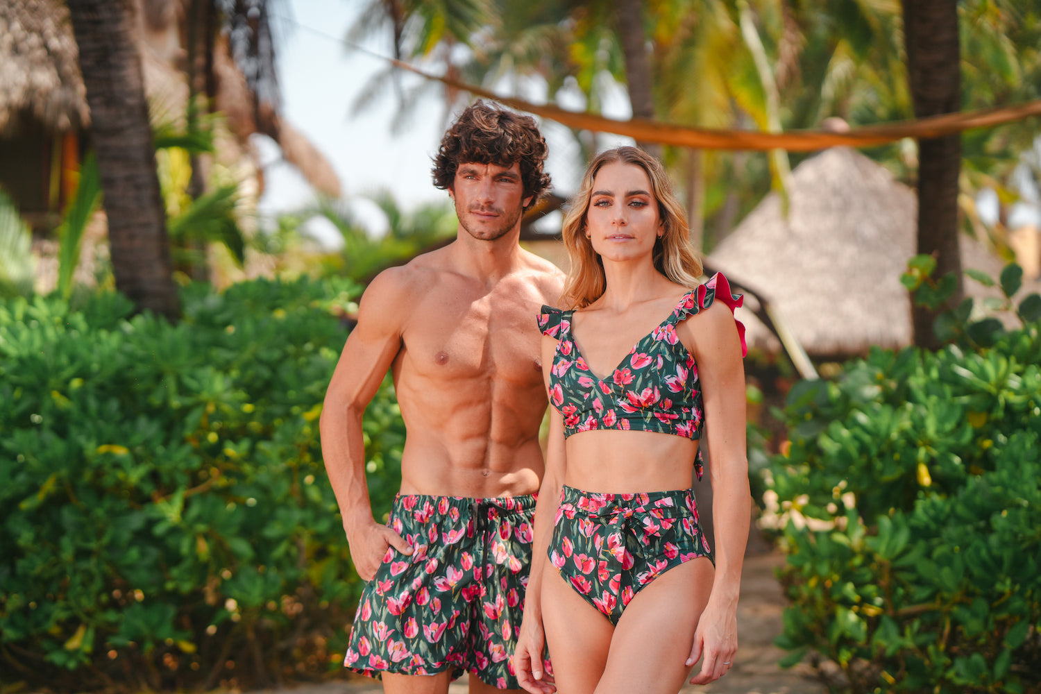 Traje de baño caballero short Tulipán
