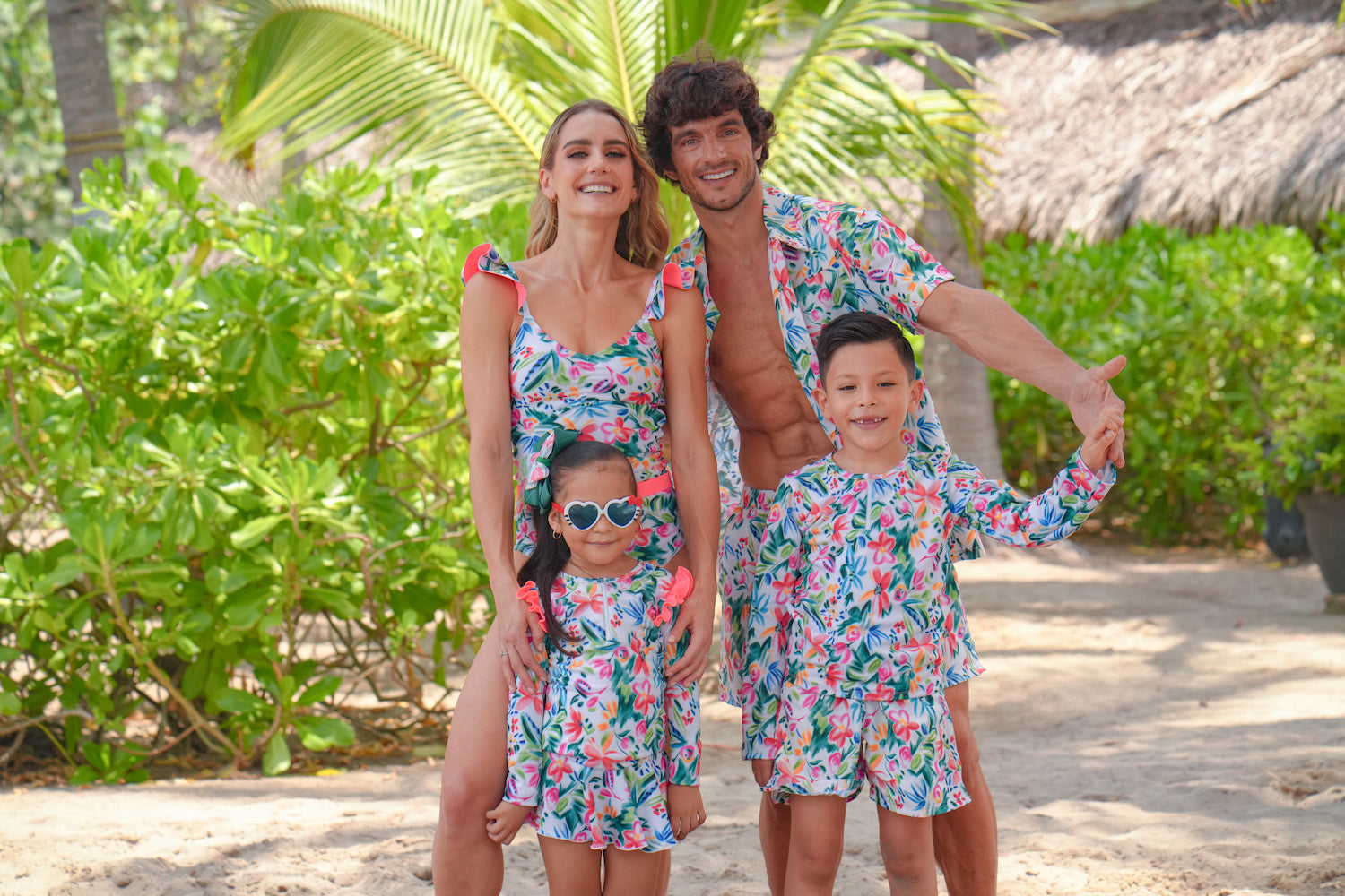 Amalfi kid's rashguard - The shorts are sold separately