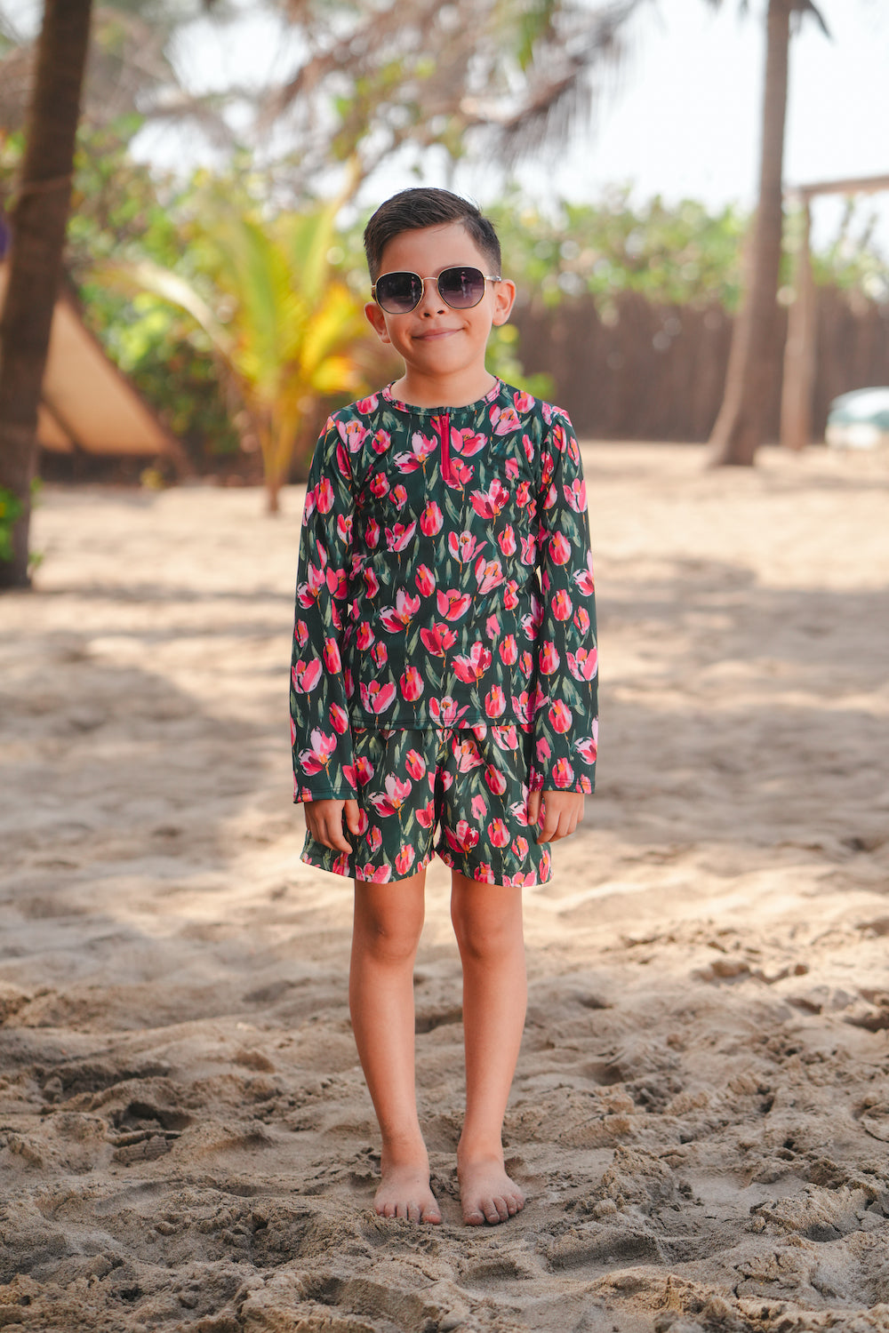 Amalfi kid's rashguard - The shorts are sold separately