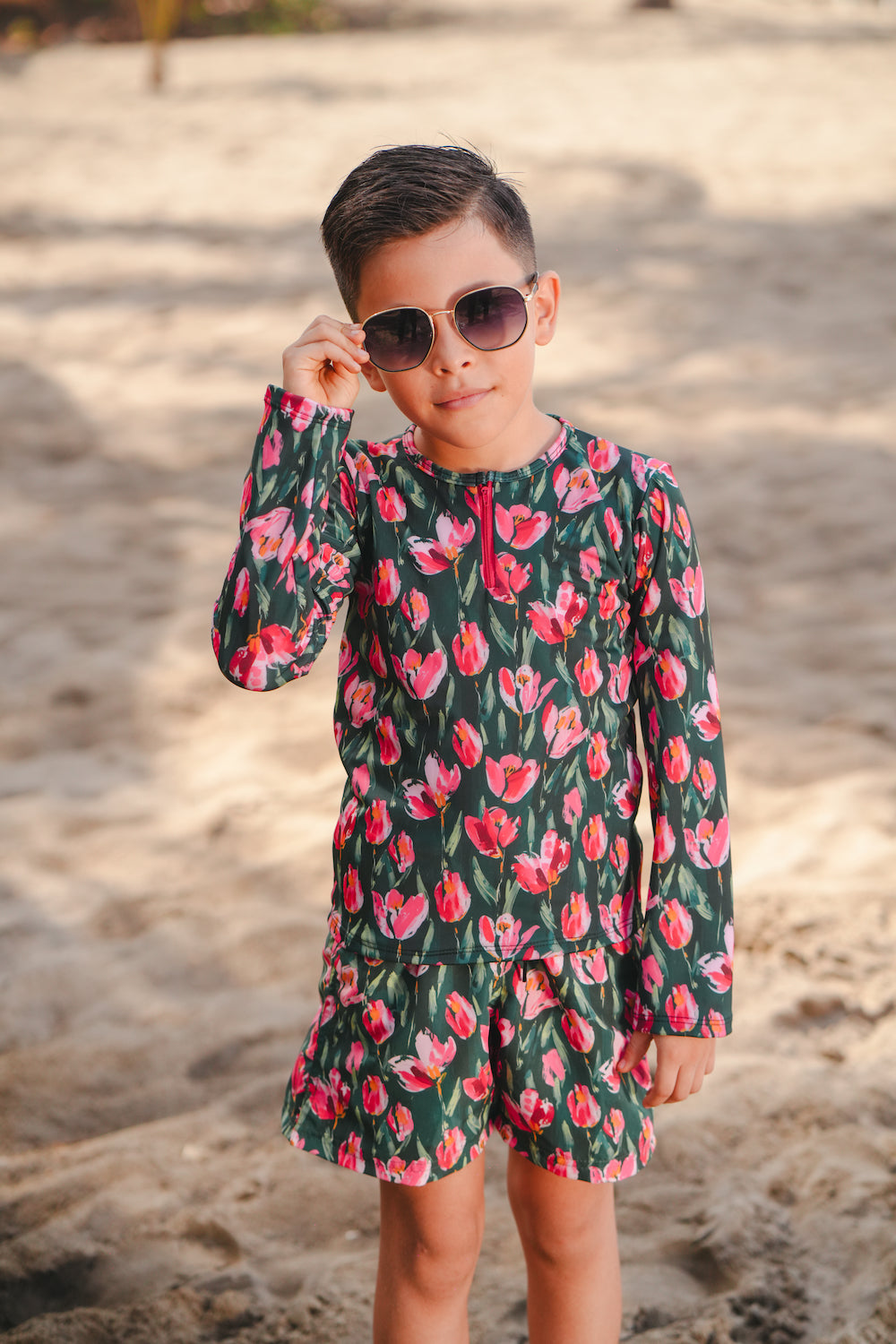 Amalfi kid's rashguard - The shorts are sold separately