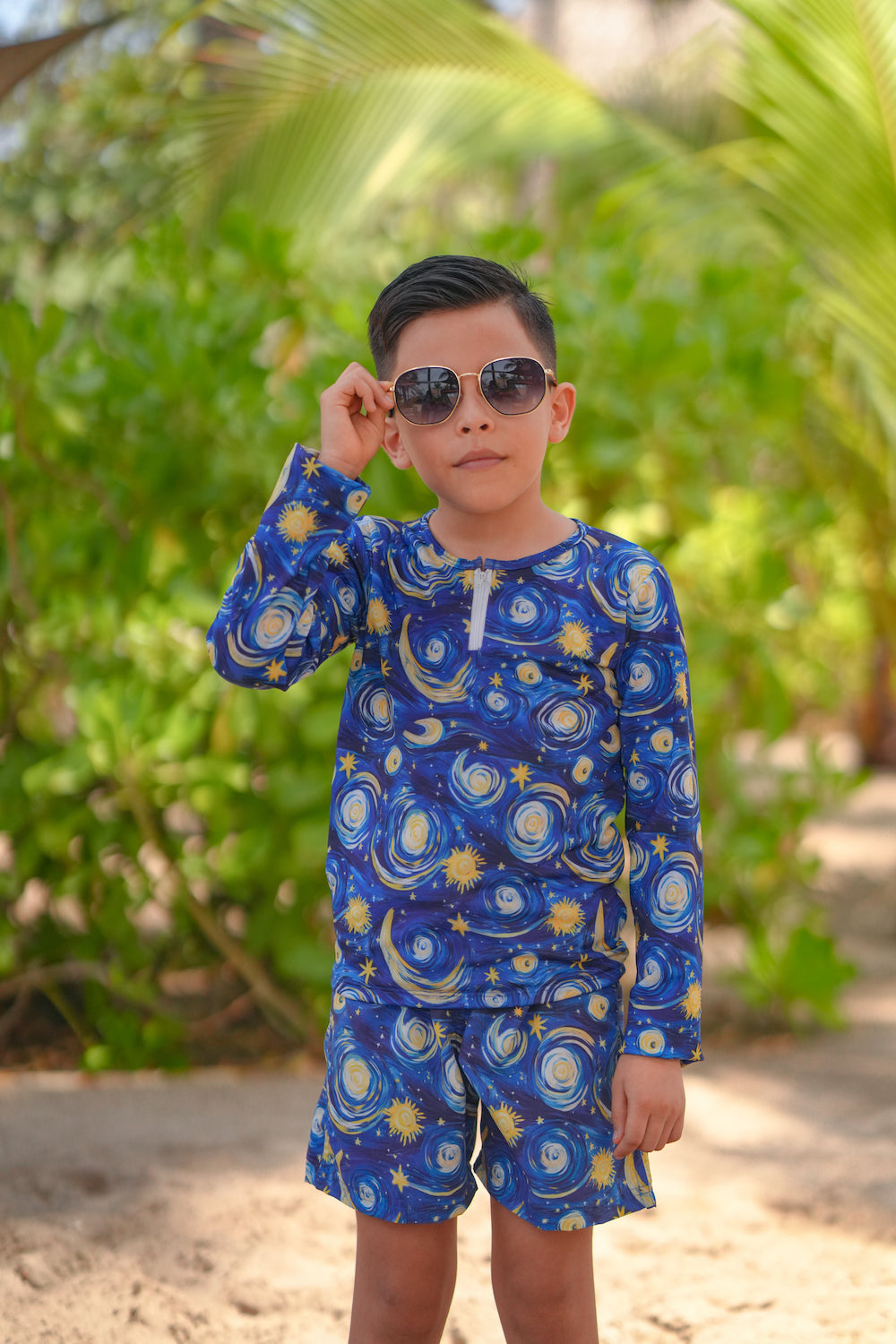 Amalfi kid's rashguard - The shorts are sold separately