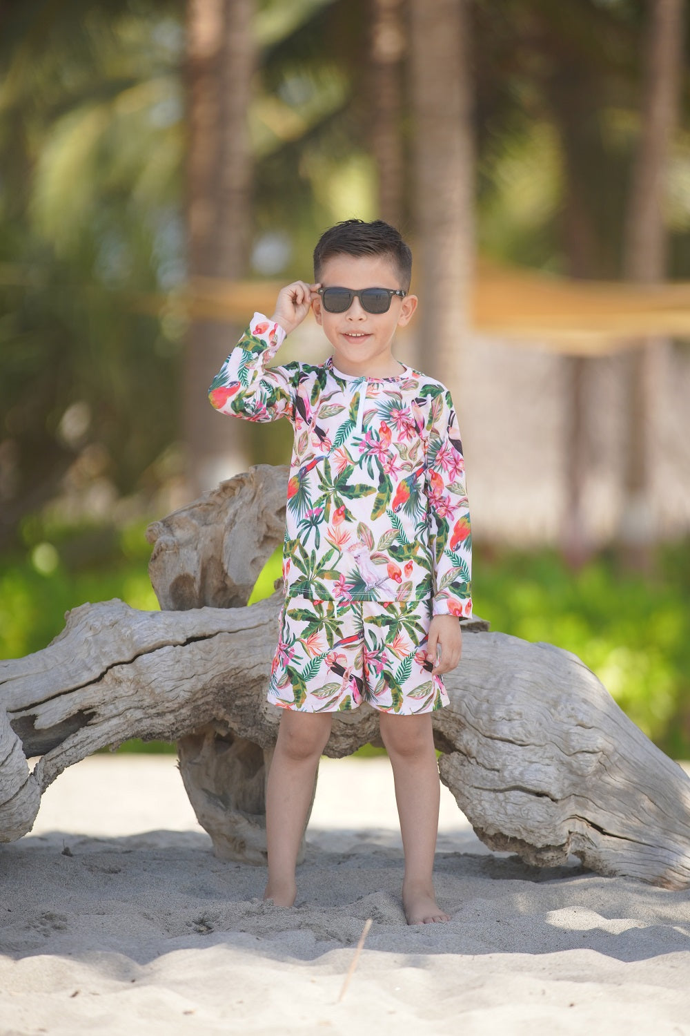 Xcaret boy's rashguard - The short is sold separately