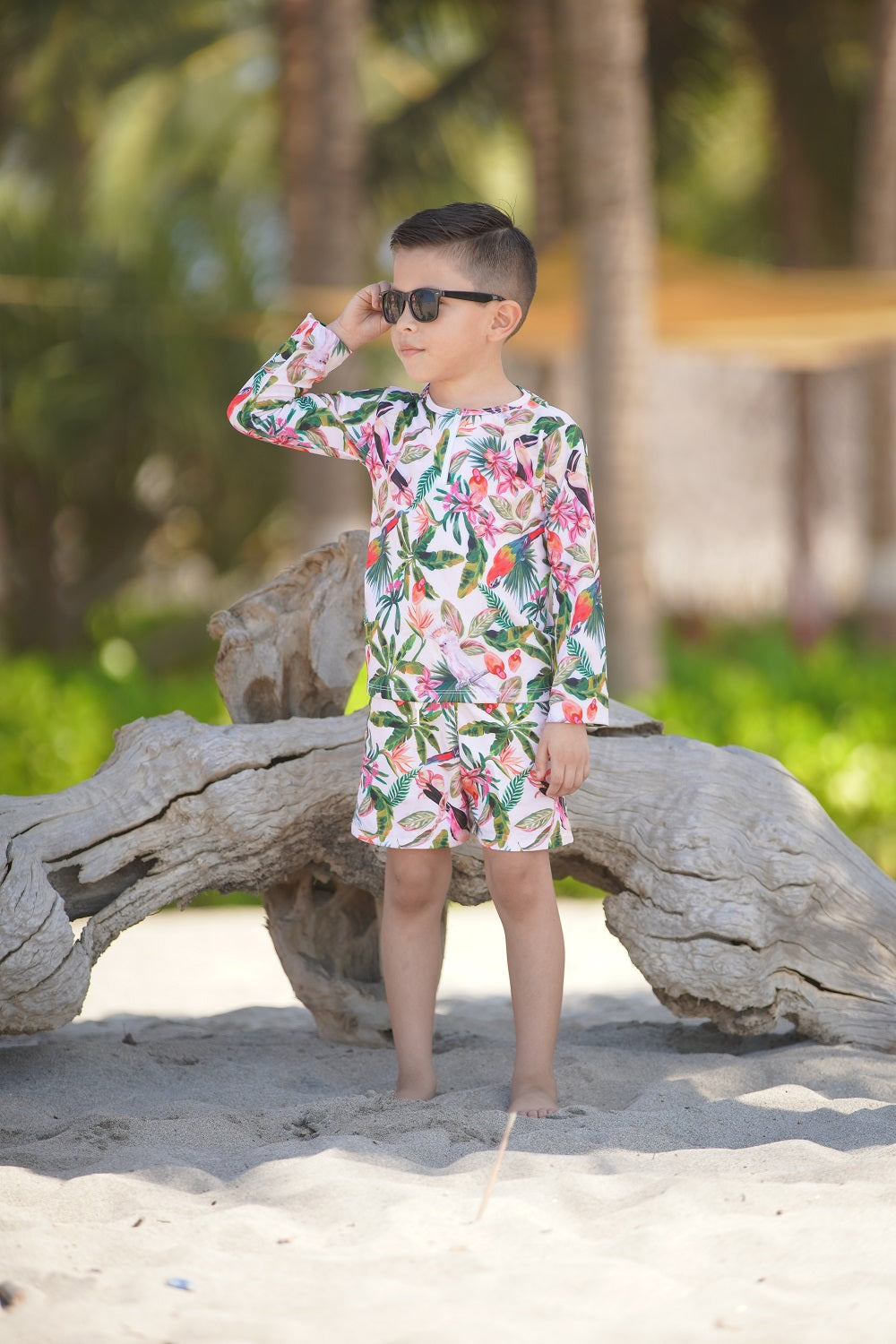 Xcaret boy's rashguard - The short is sold separately