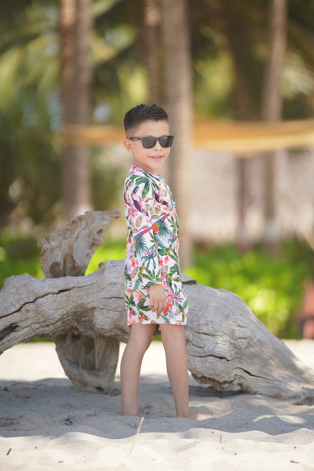 Xcaret boy's rashguard - The short is sold separately