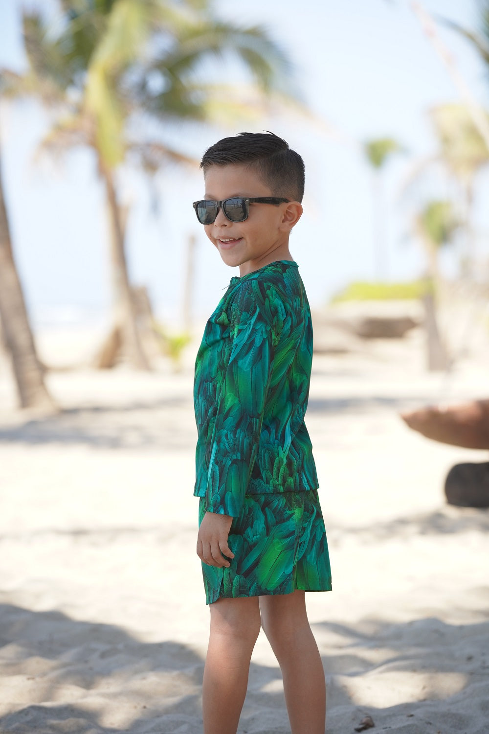 Rashguard niño Quetzal - El short se vende por separado