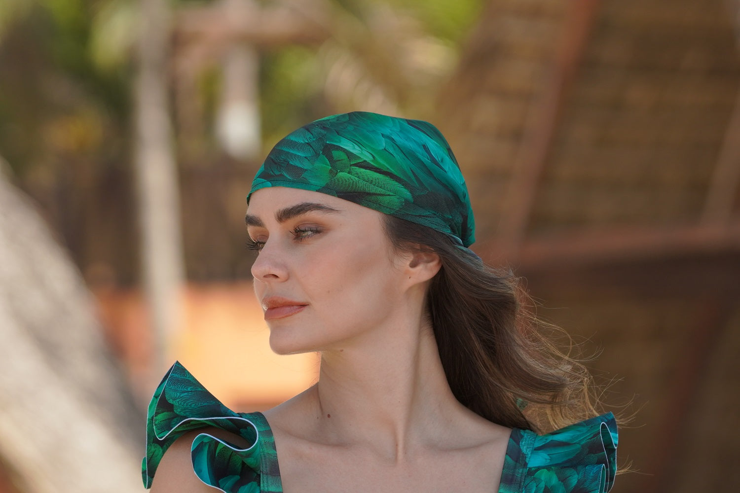 Quetzal Scarf