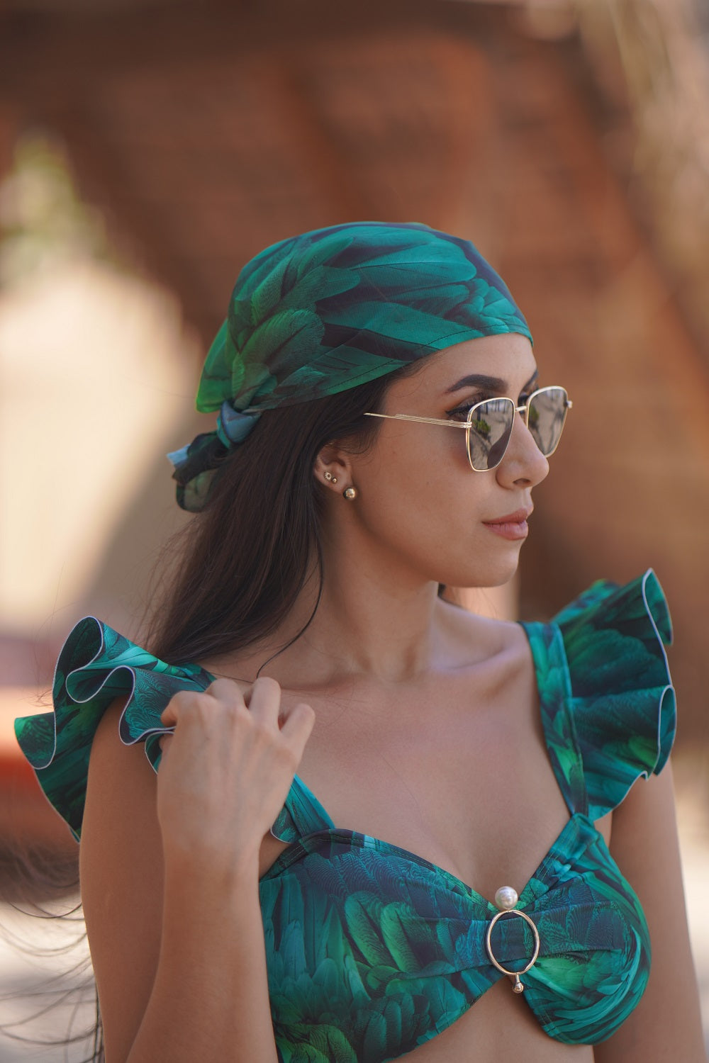 Quetzal Scarf