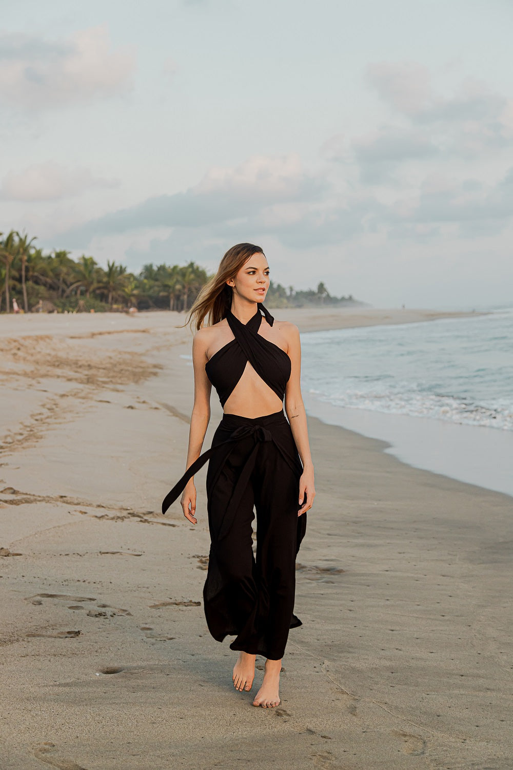 Beach outlet lady set Aria black