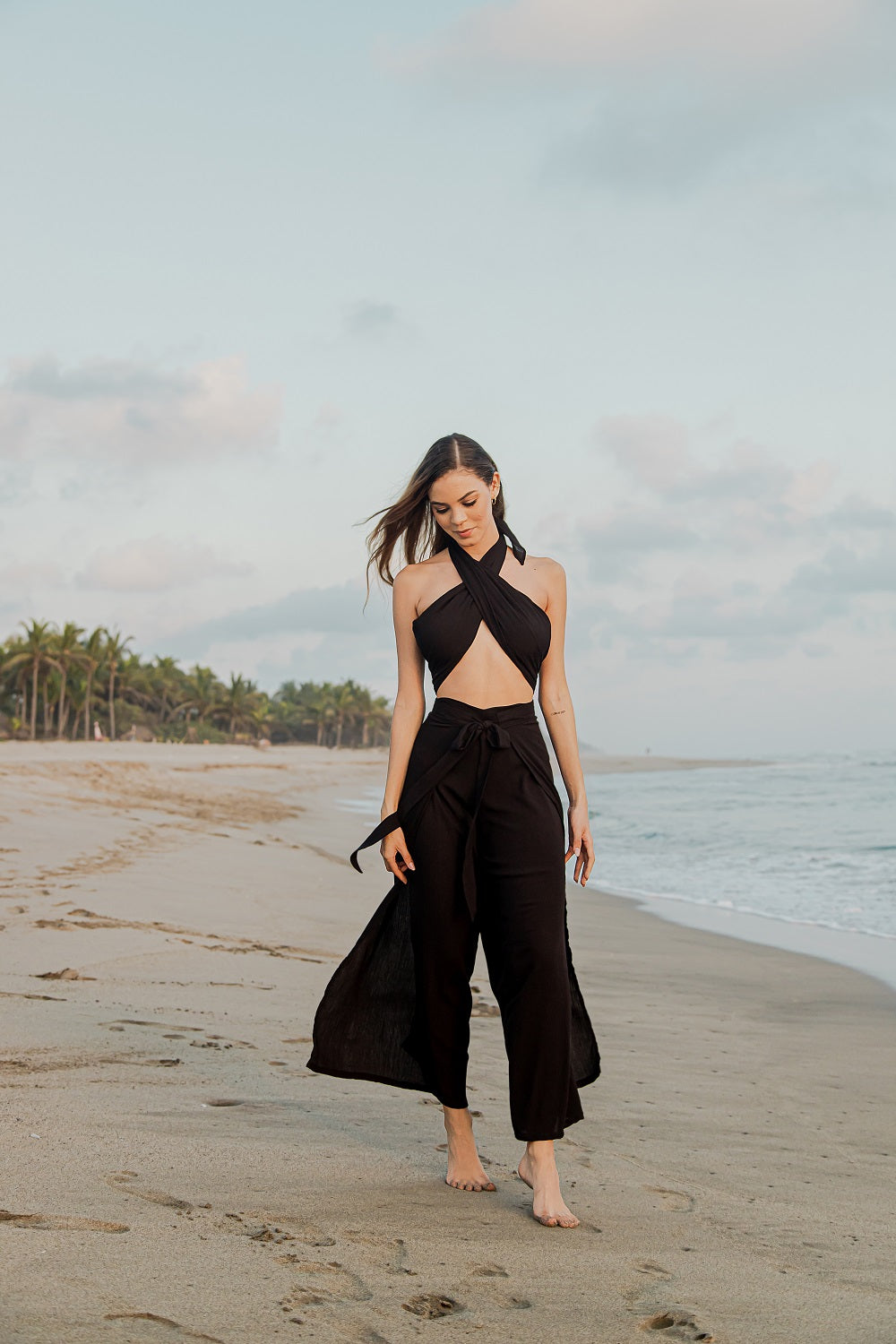 Beach outlet lady set Aria black