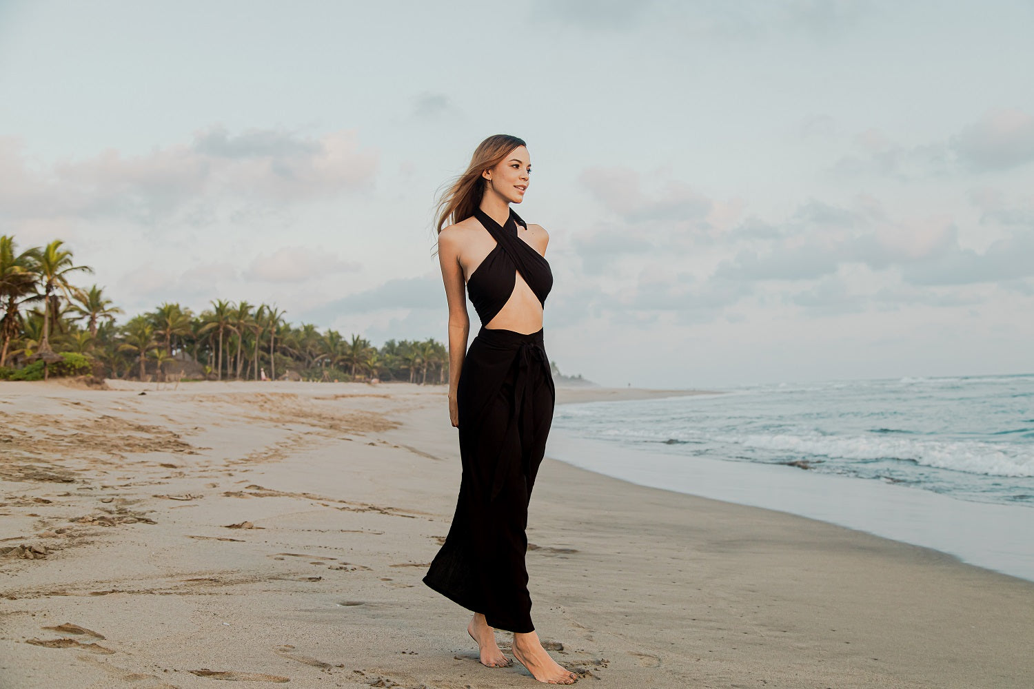 Beach outlet lady set Aria black