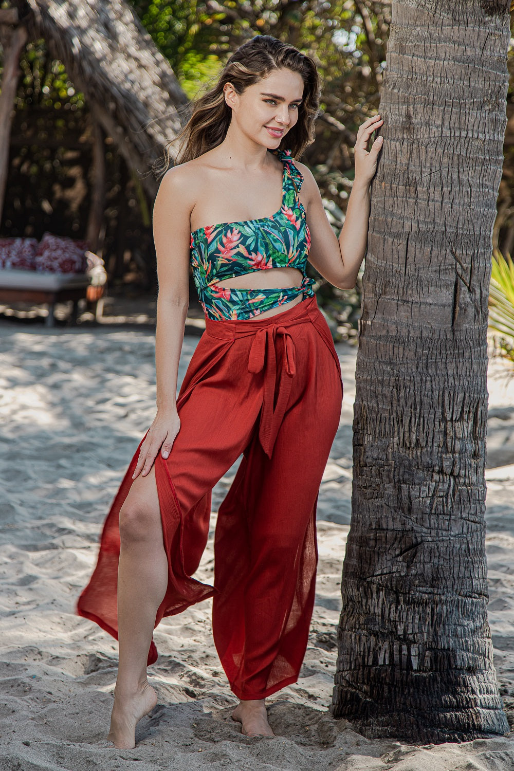 Beach outlet lady set Aria rust