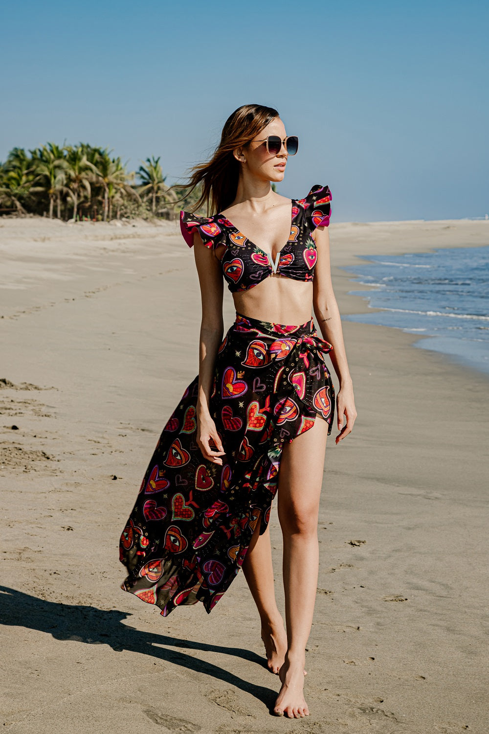 Beach outlet lady skirt Mexican Milagritos