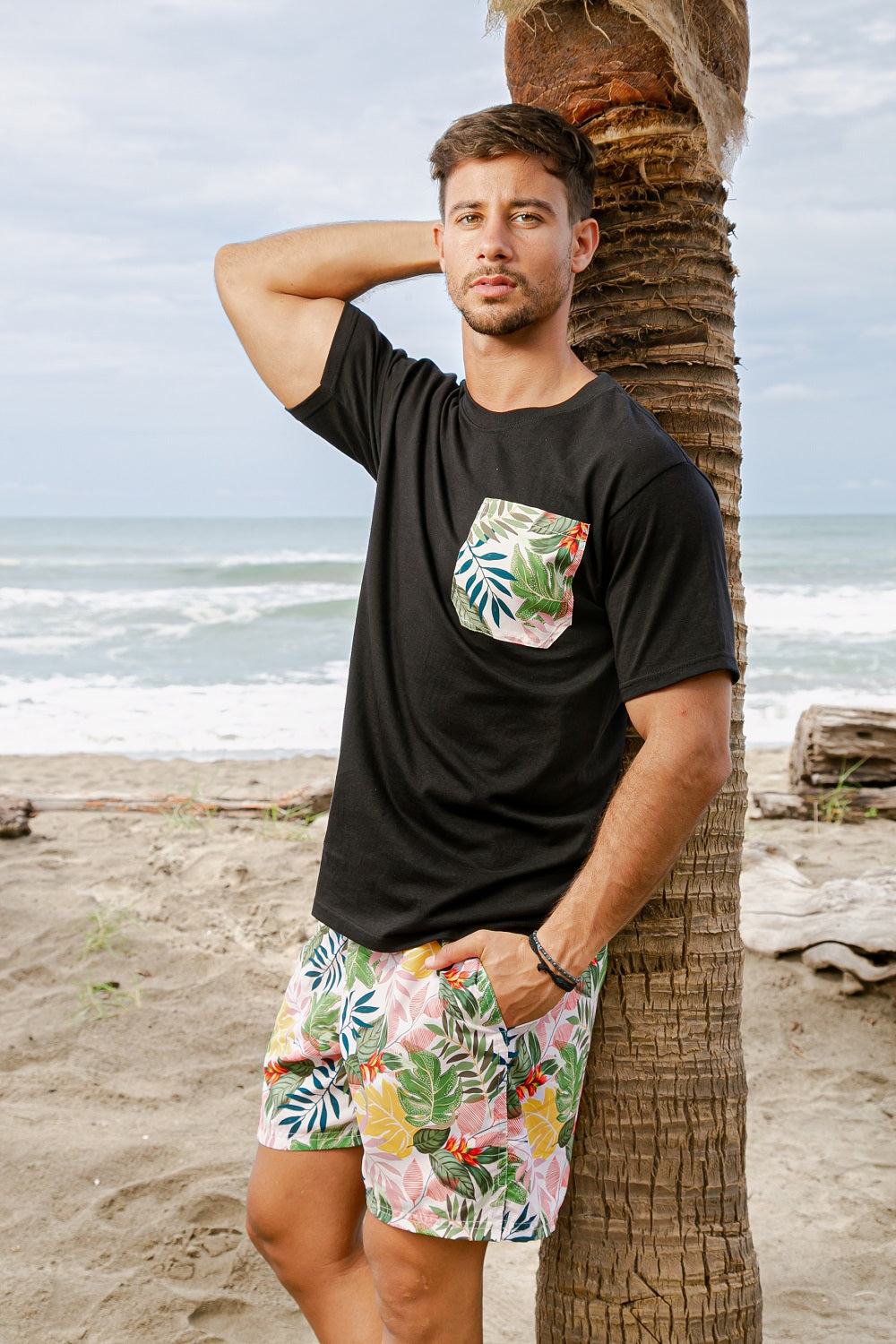 Playera personalizada caballero Tropicalia