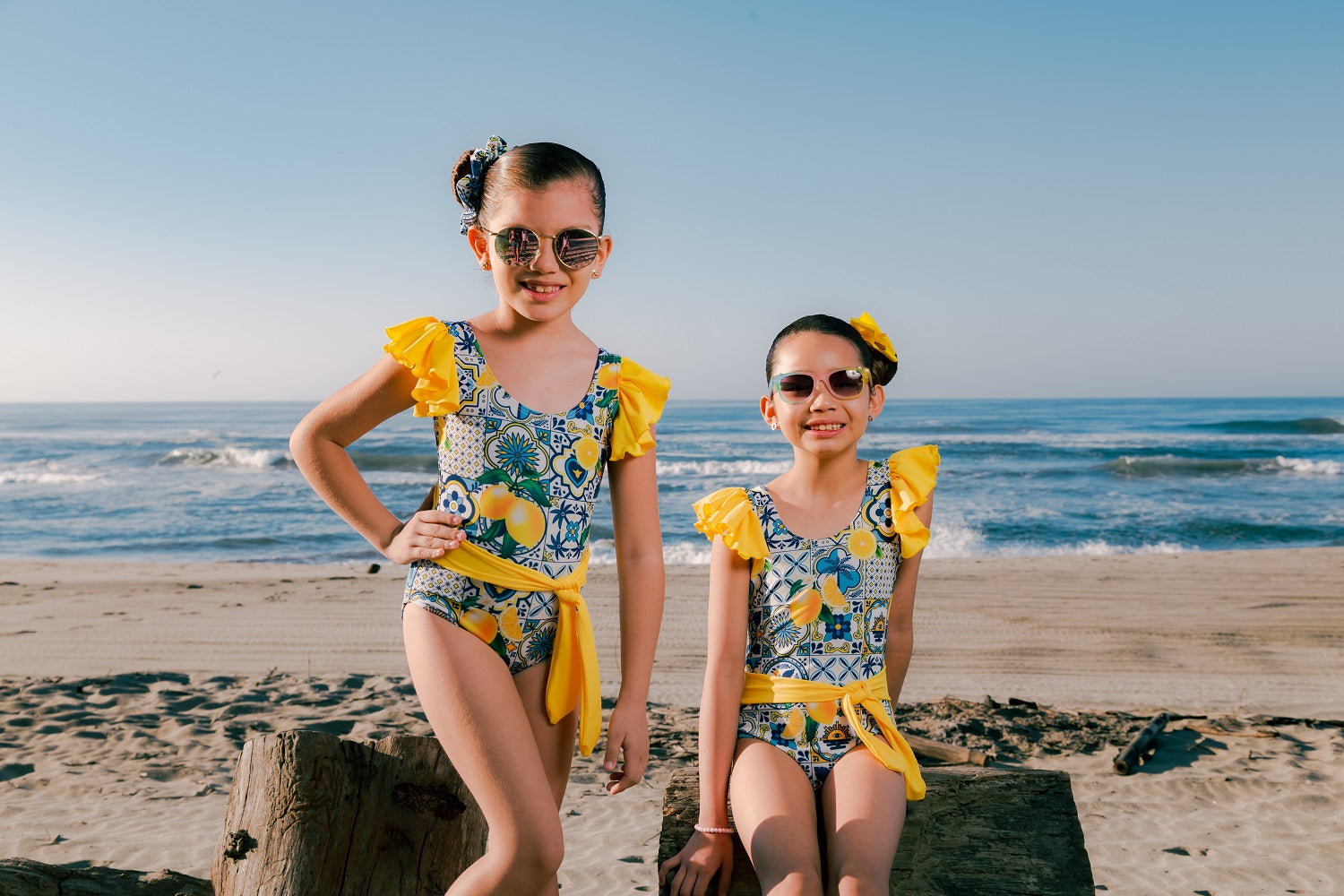 Tropical Talavera girl swimsuit