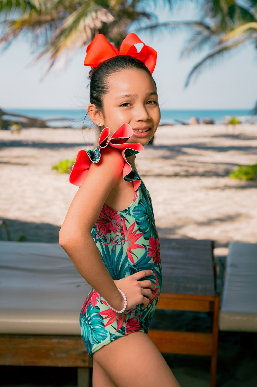 Zicatela girl swimsuit