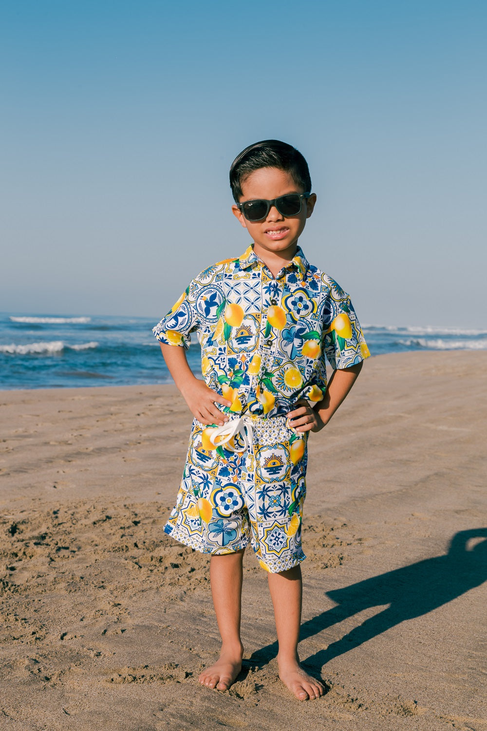 Camisa resort niño Talavera tropical