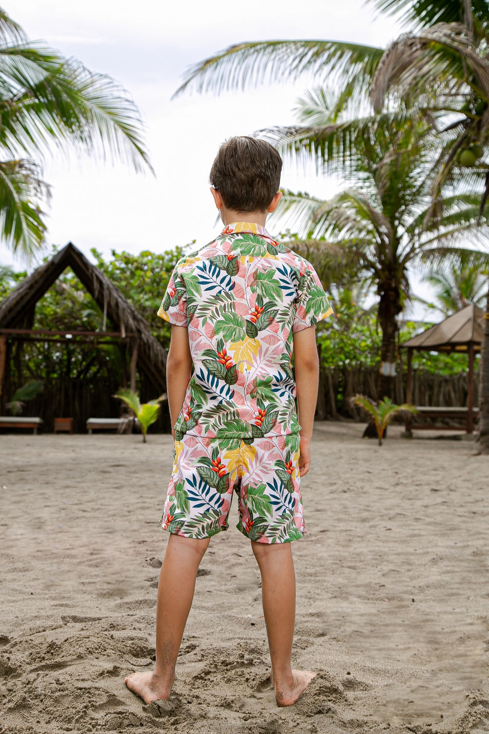 Boy resort shirt Tropicalia shirt