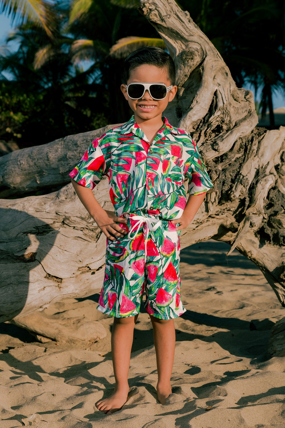 Malibu boy shorts swimsuit