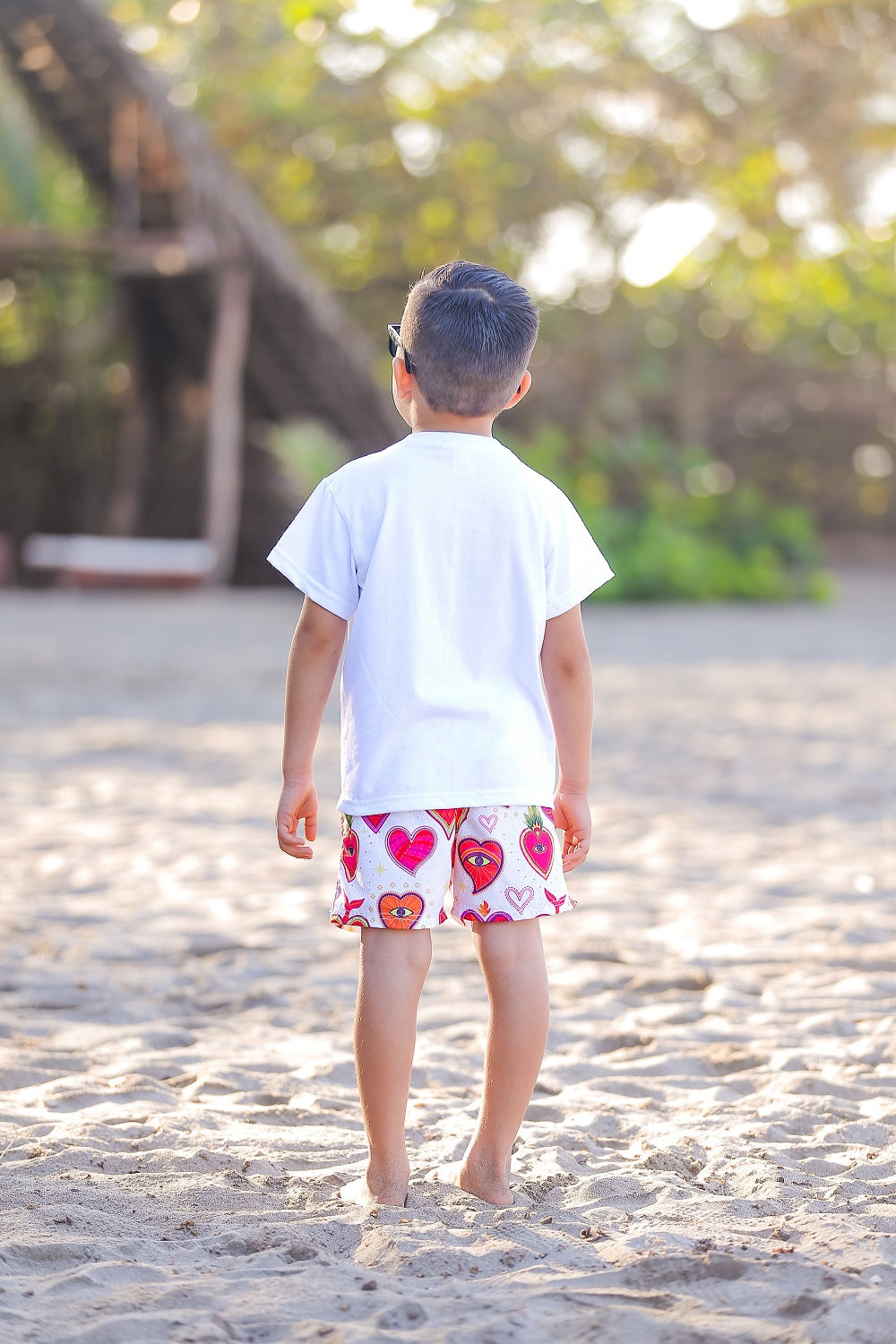 Playera personalizada niño Milagritos Mexicanos Blanco