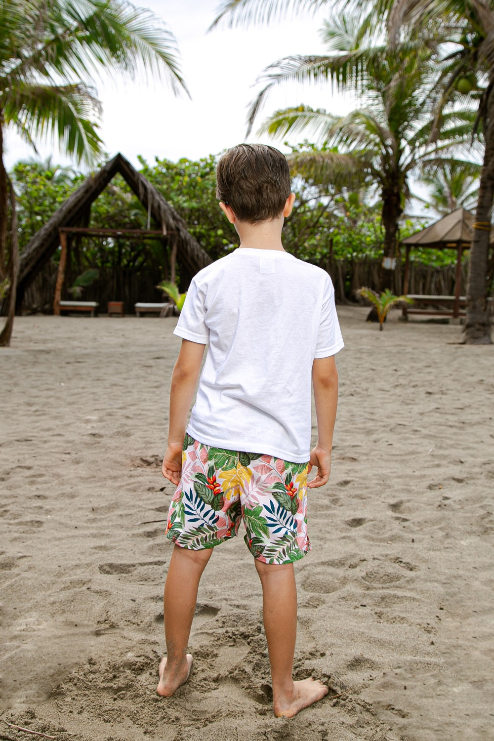 Personalized boy's t-shirt Tropicalia