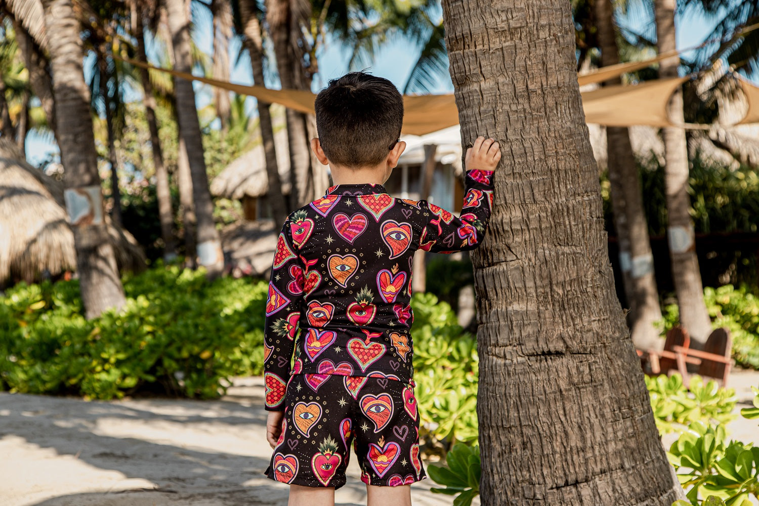 Rashguard boy Mexican Milagritos - The short is sold separately.