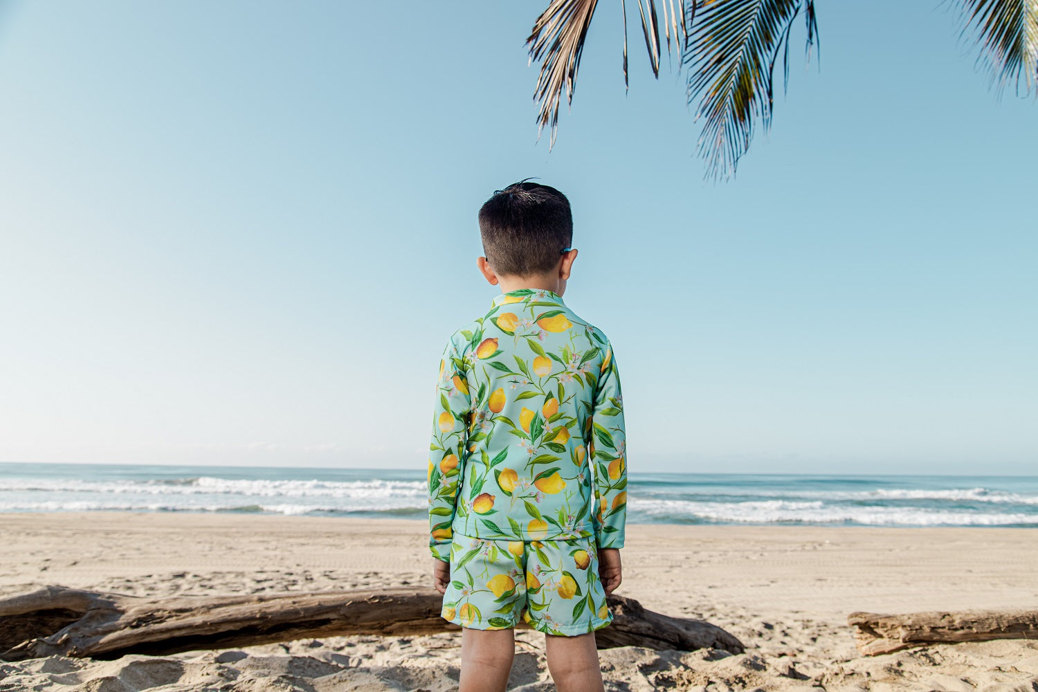 Traje de baño niño short Amalfi - Rashguard se vende por separado