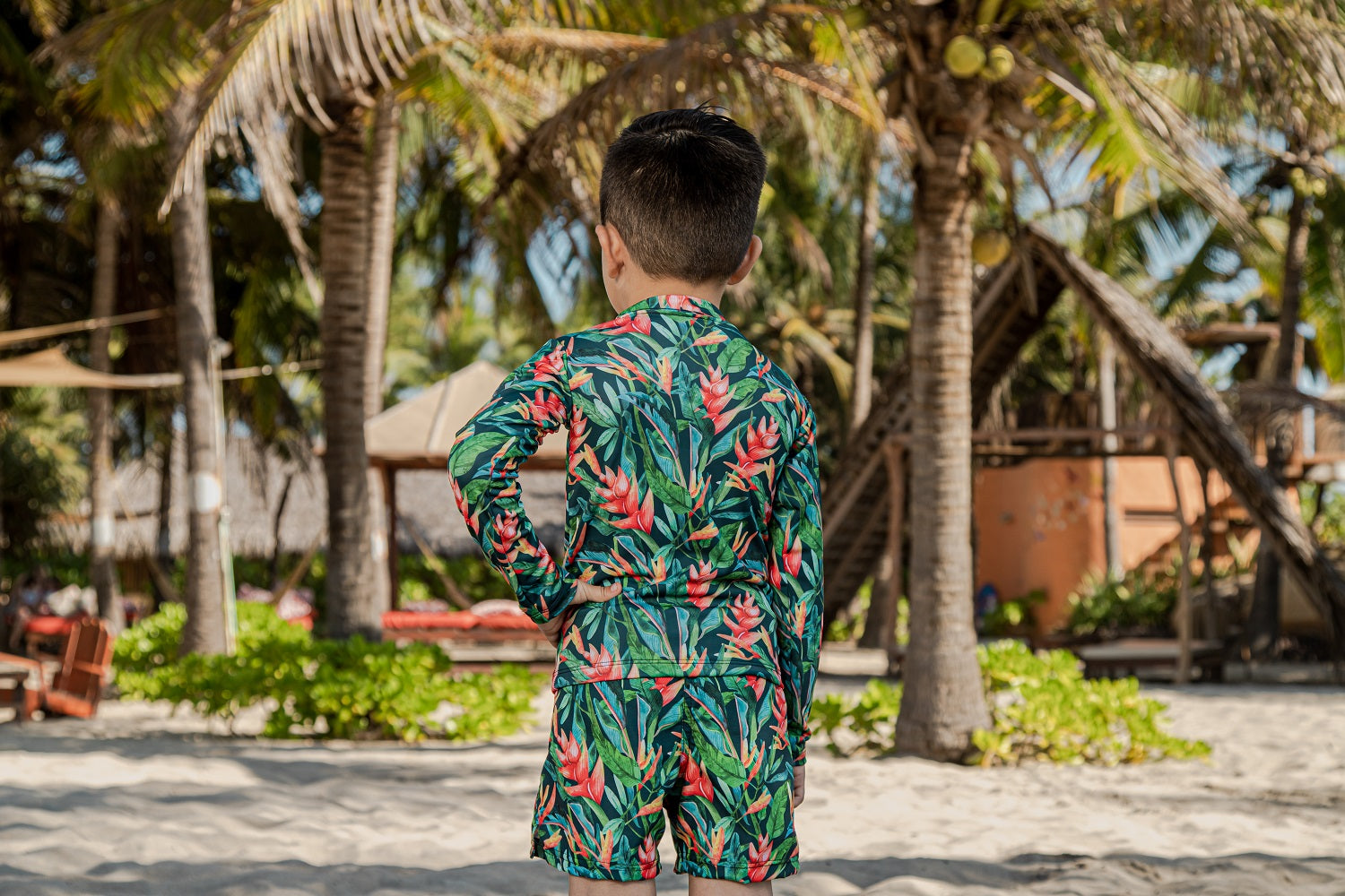 Loreto boy short swimsuit - Rashguard is sold separately.