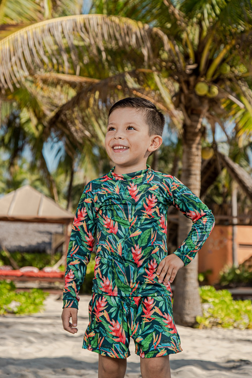 Loreto boy short swimsuit - Rashguard is sold separately.