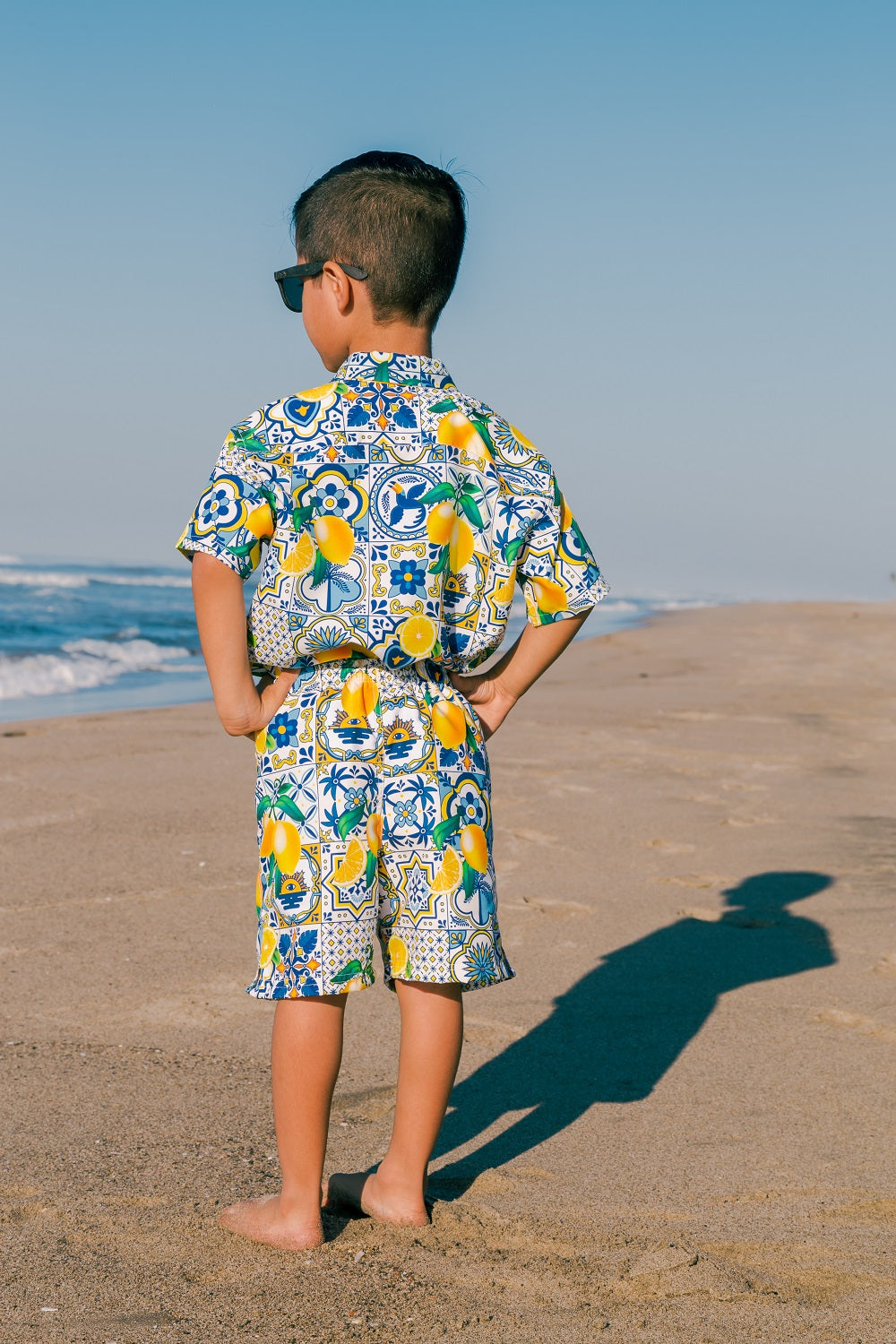 Camisa resort niño Talavera tropical