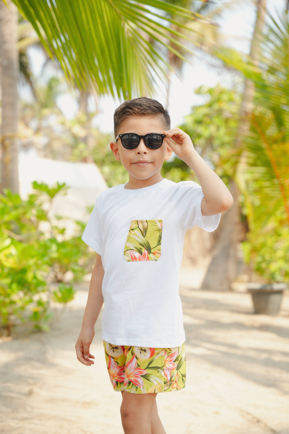 Aloha boy short swimsuit – Playa Bendita Swimwear